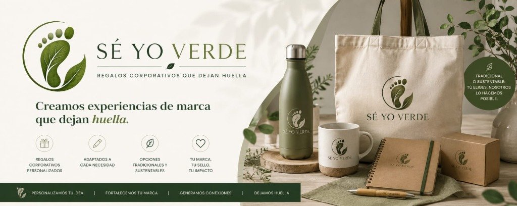 SÉ YO VERDE — Regalos corporativos que dejan huella