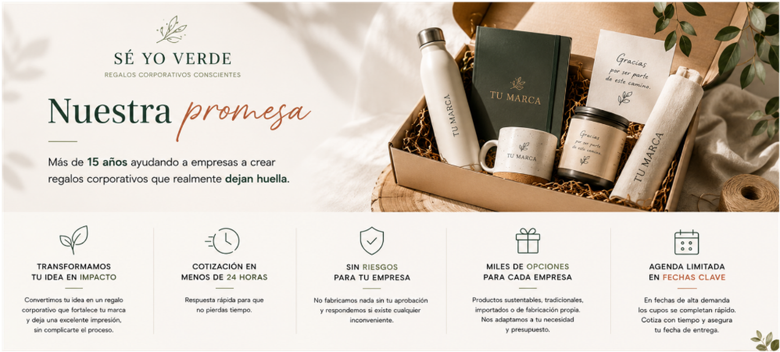 Nuestra Promesa — SÉ YO VERDE